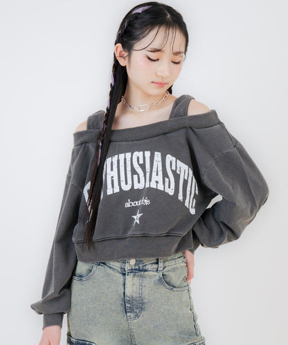 ピグメント オフショル カレッジ スウェット 913-7890