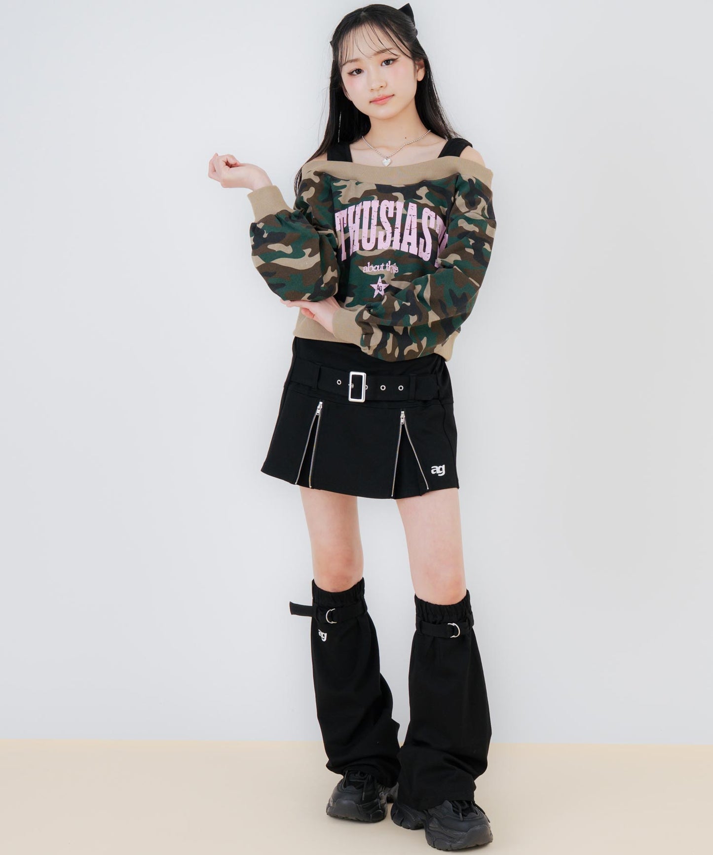 ピグメント オフショル カレッジ スウェット 913-7890