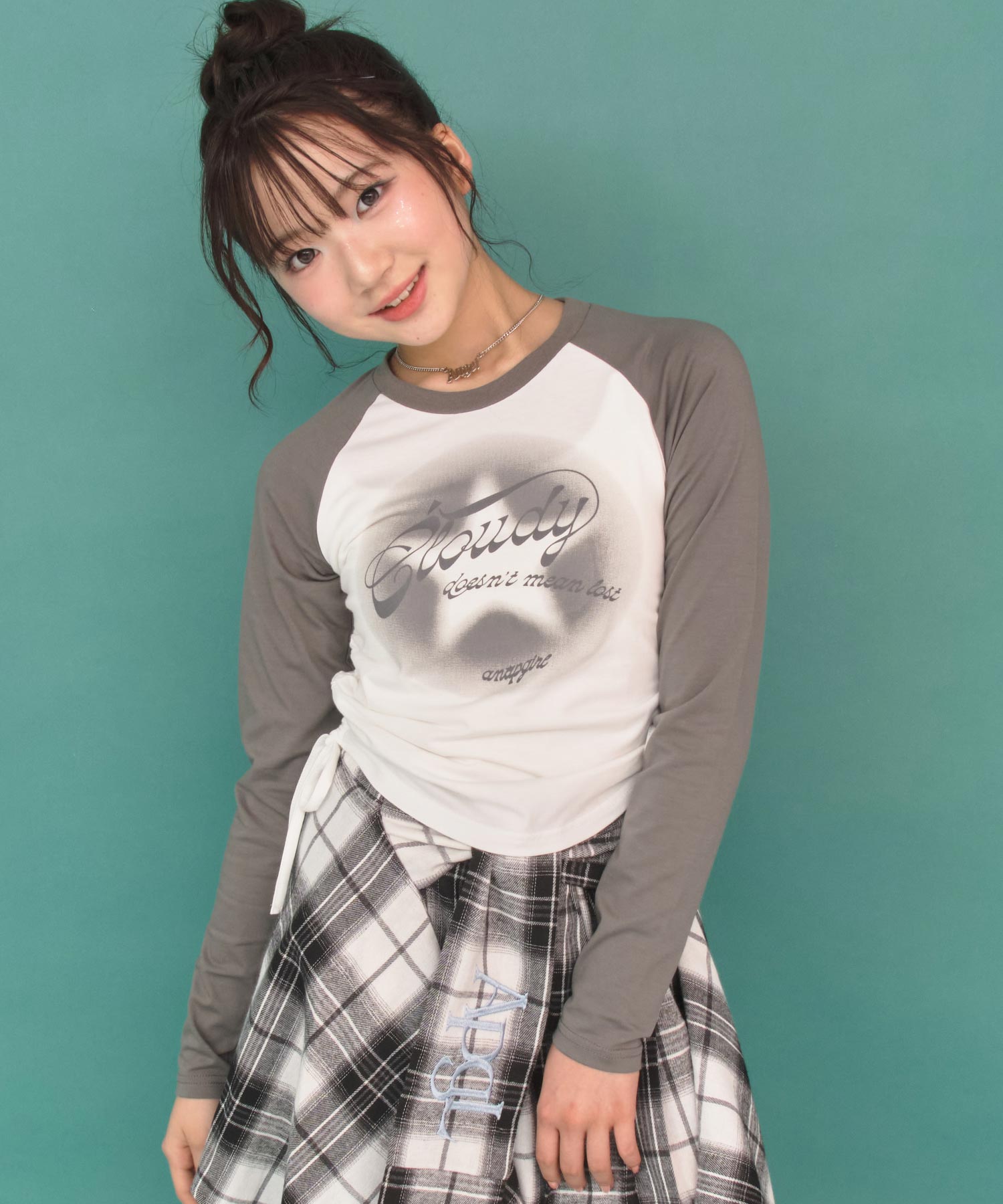 アッシュブラック/149cm(Sサイズ着用)