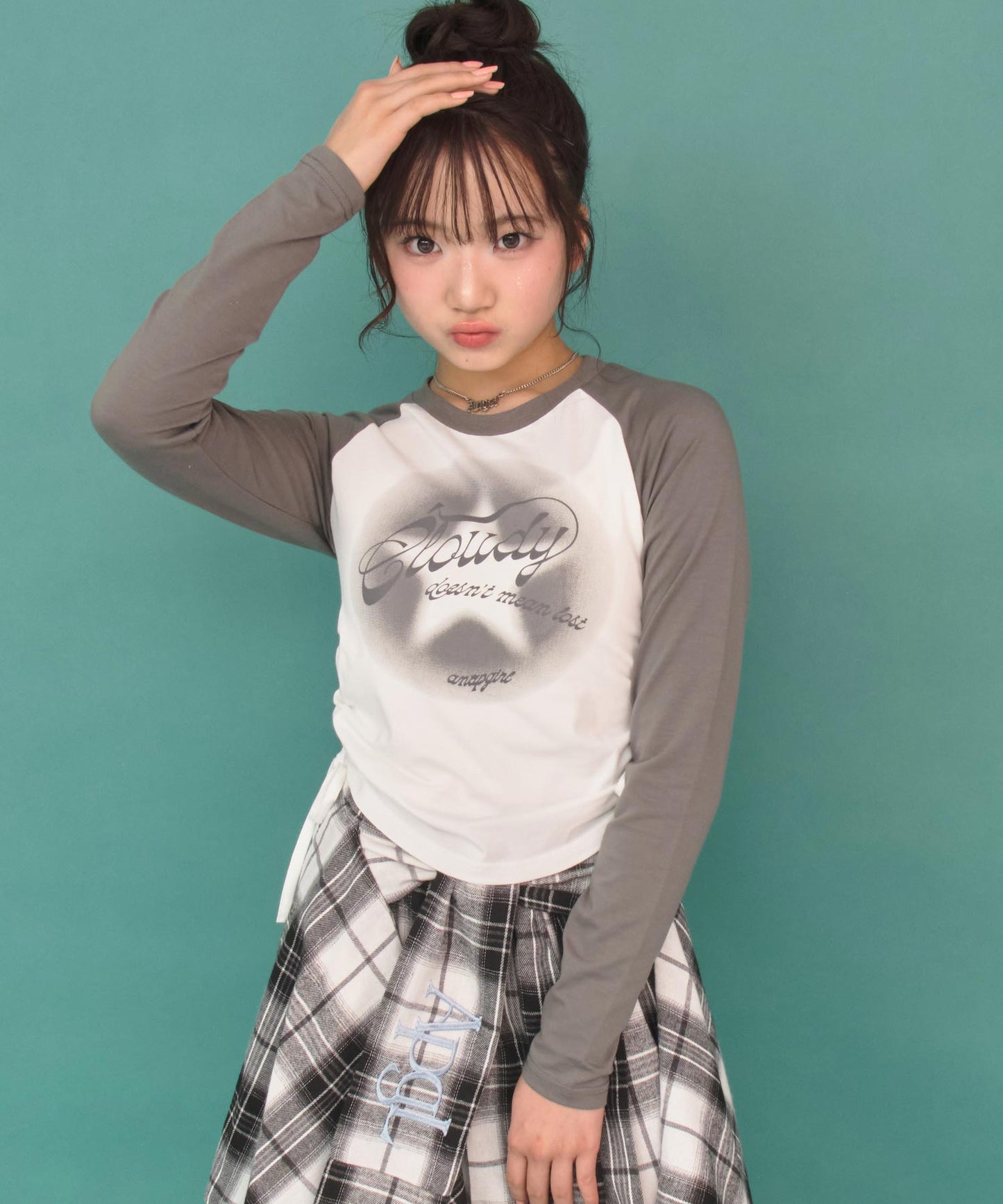 アッシュブラック/149cm(Sサイズ着用)