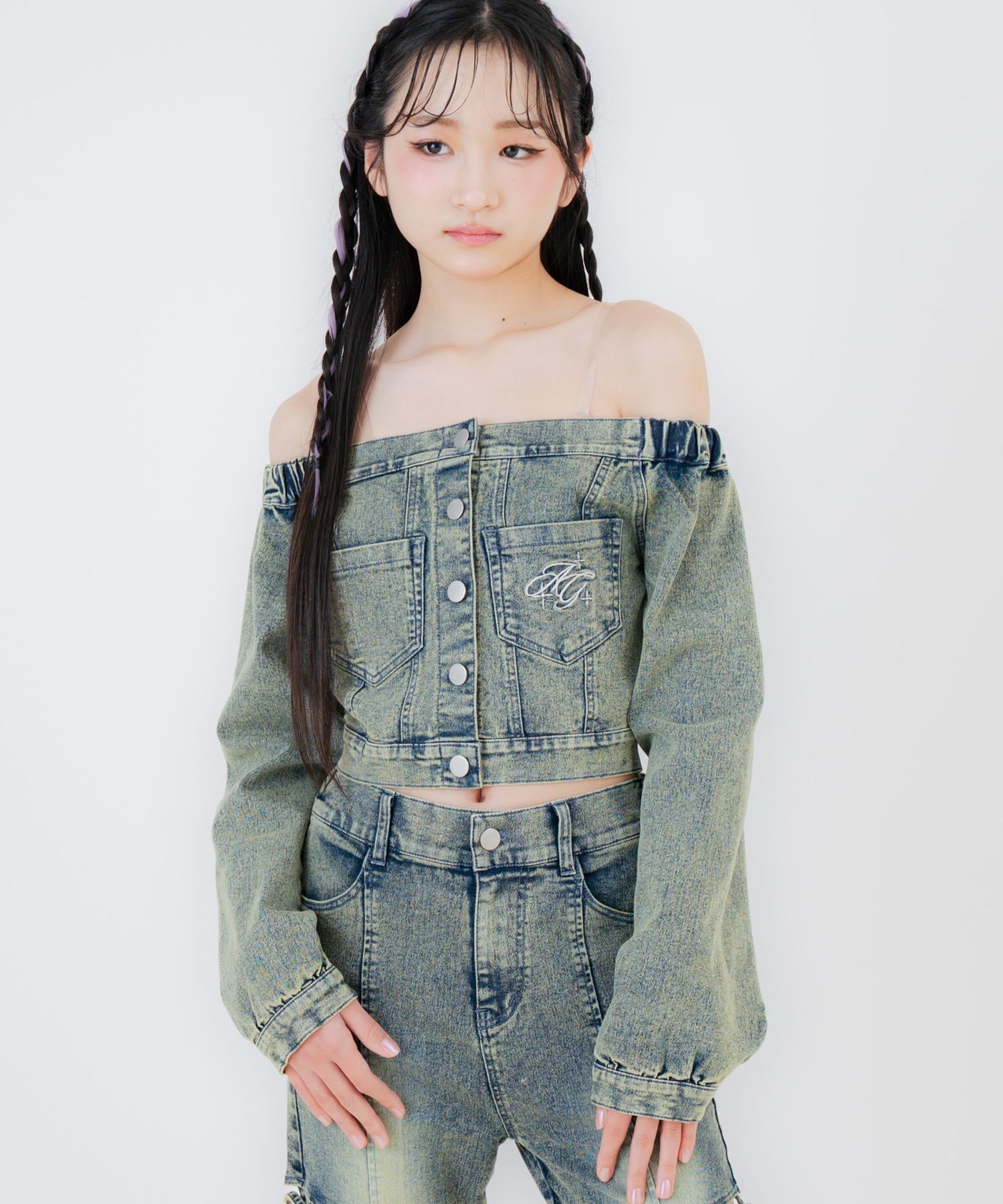 ブルー/150cm(Sサイズ着用)