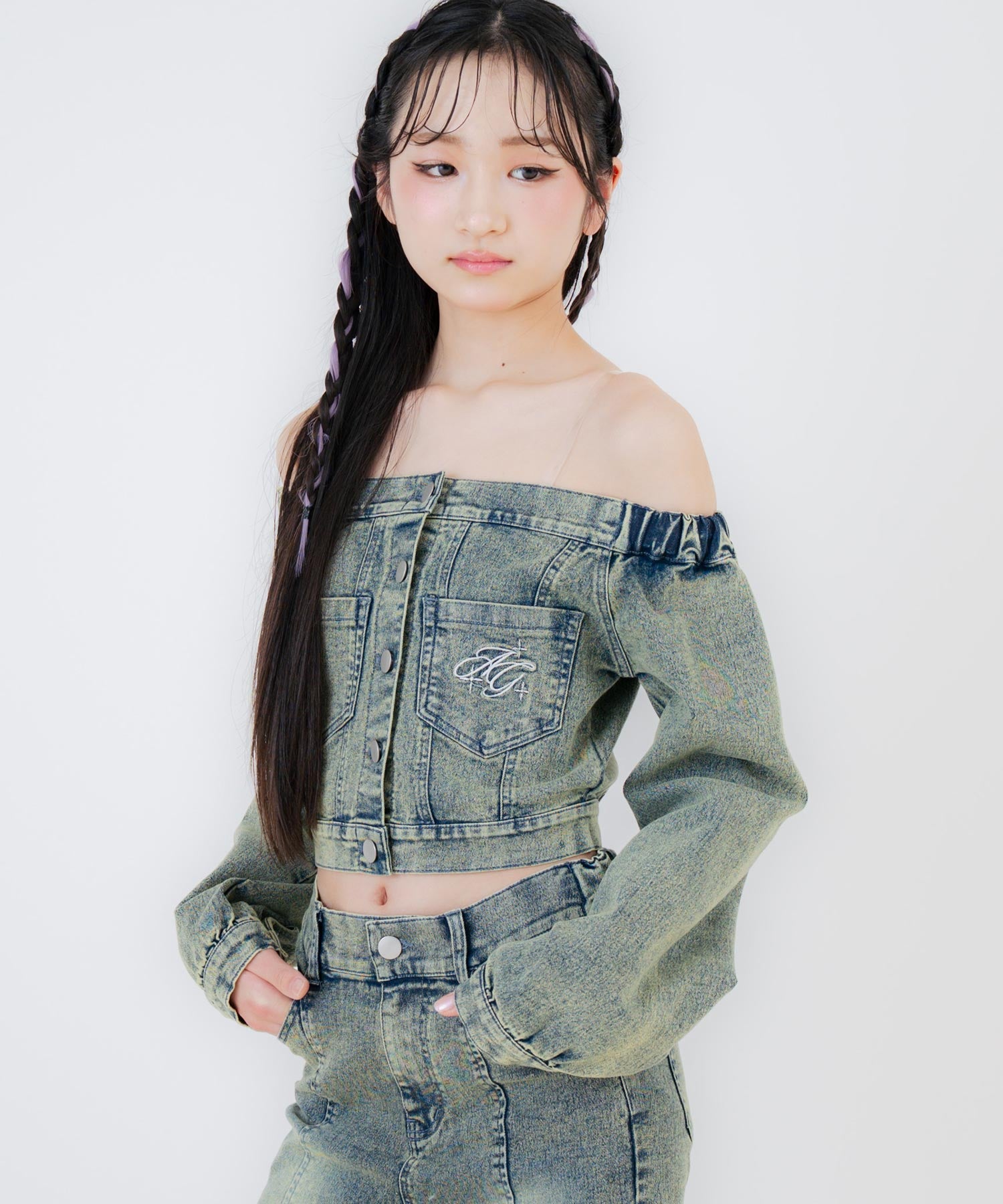 ブルー/150cm(Sサイズ着用)