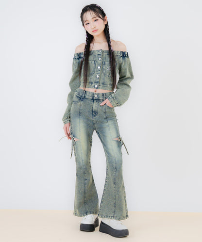 ブルー/150cm(Sサイズ着用)