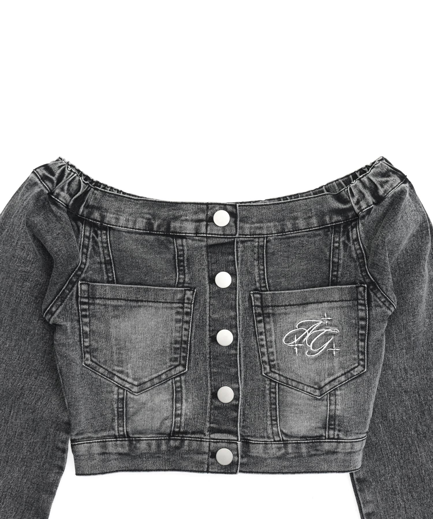 デニム オフショル トップス（別売りセットアップ） 913-7896 – ANAP