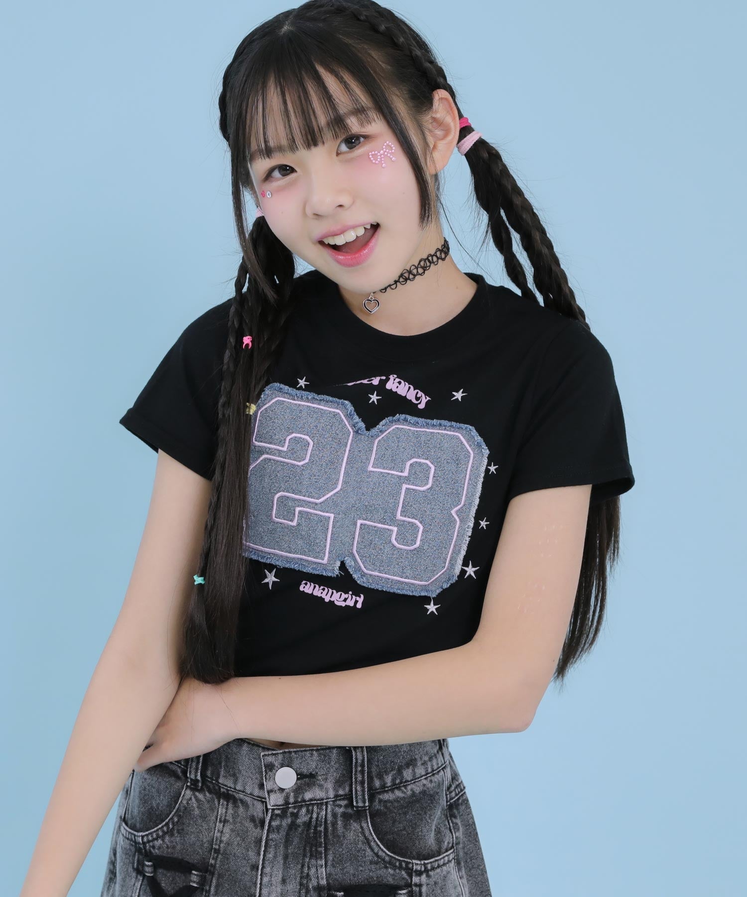 ブラック(XSサイズ着用/身長：約145cm)