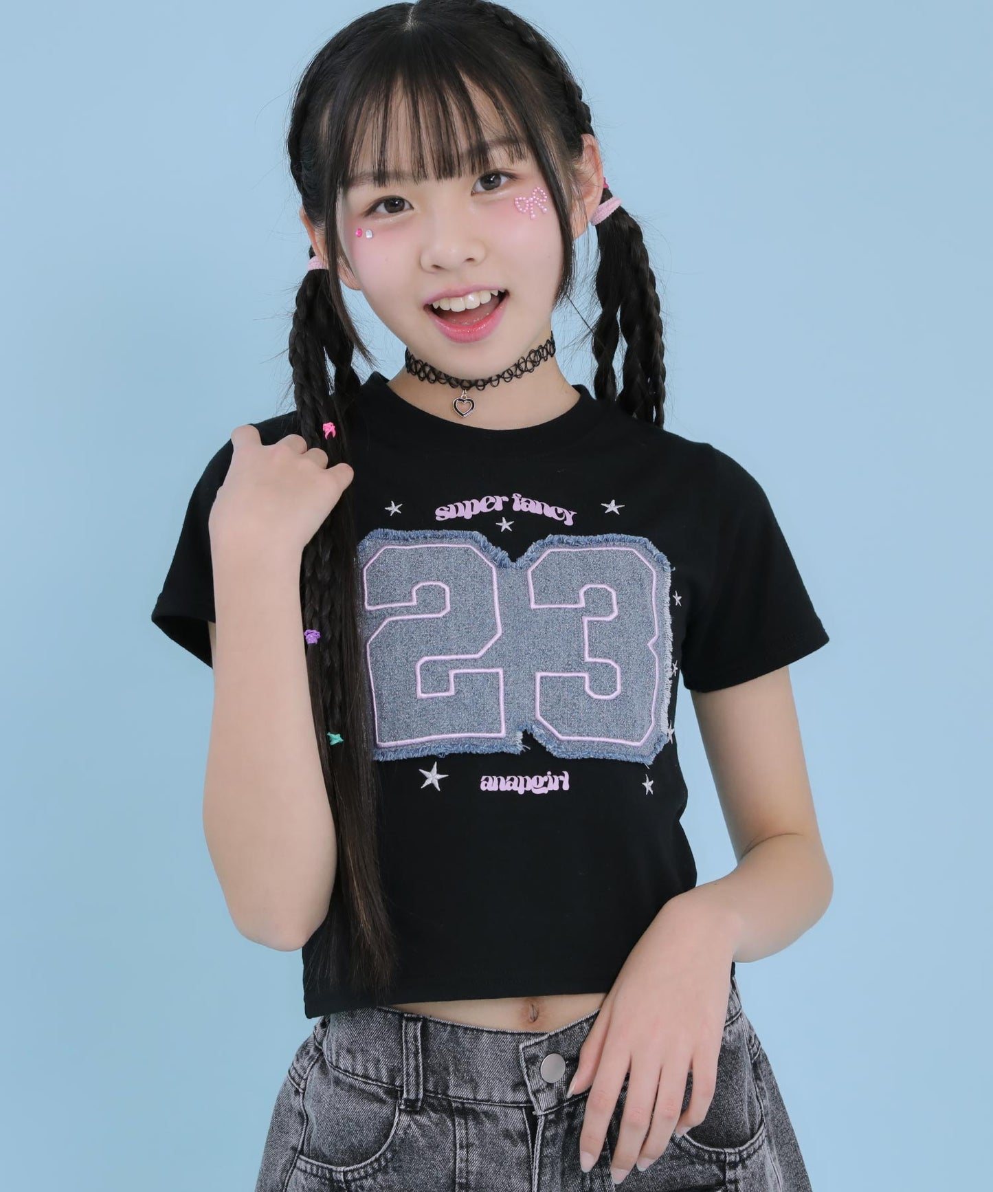 ブラック(XSサイズ着用/身長：約145cm)
