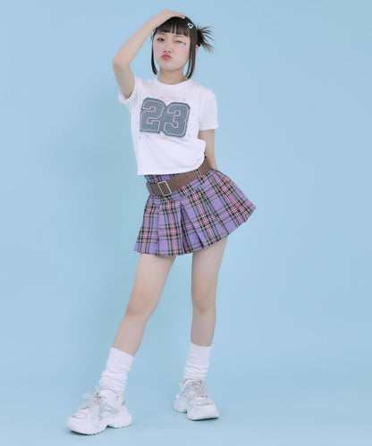 ホワイト(Sサイズ着用/身長：約154cm)