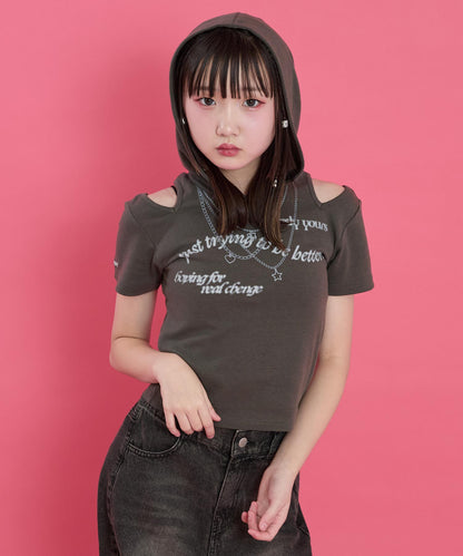 アッシュブラック(Sサイズ着用/身長：約154cm)