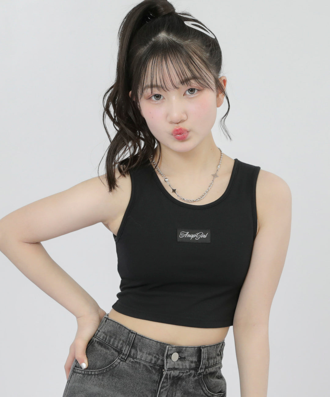 パッド付 タンクトップ 913-7925