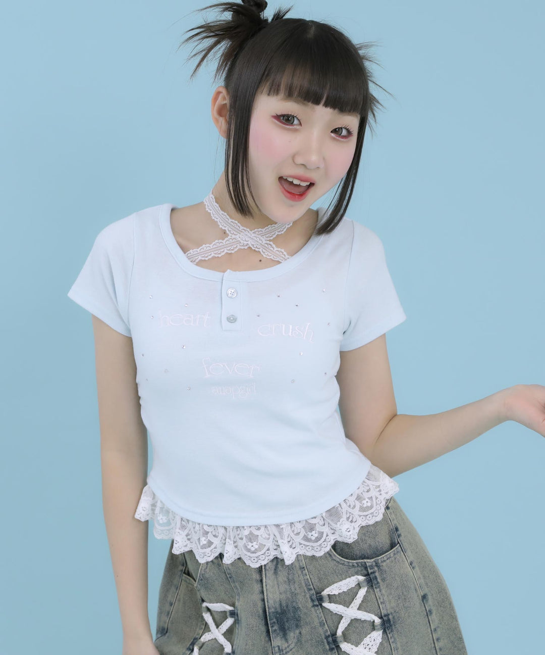 サックス(Sサイズ着用/身長：約154cm)