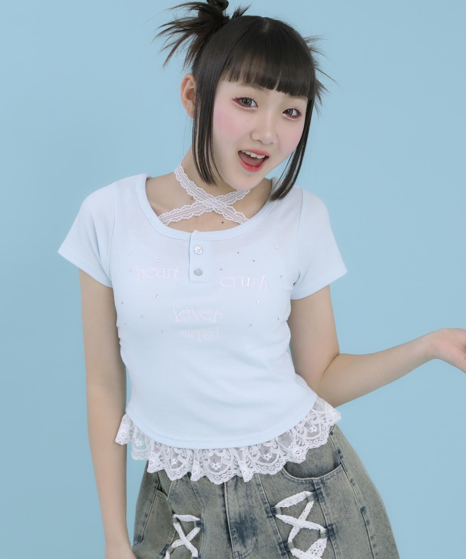 サックス(Sサイズ着用/身長：約154cm)