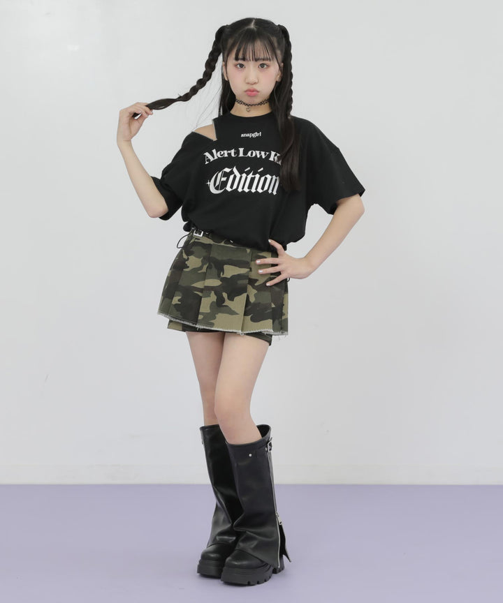 ブラック(Sサイズ着用/身長：約149cm)