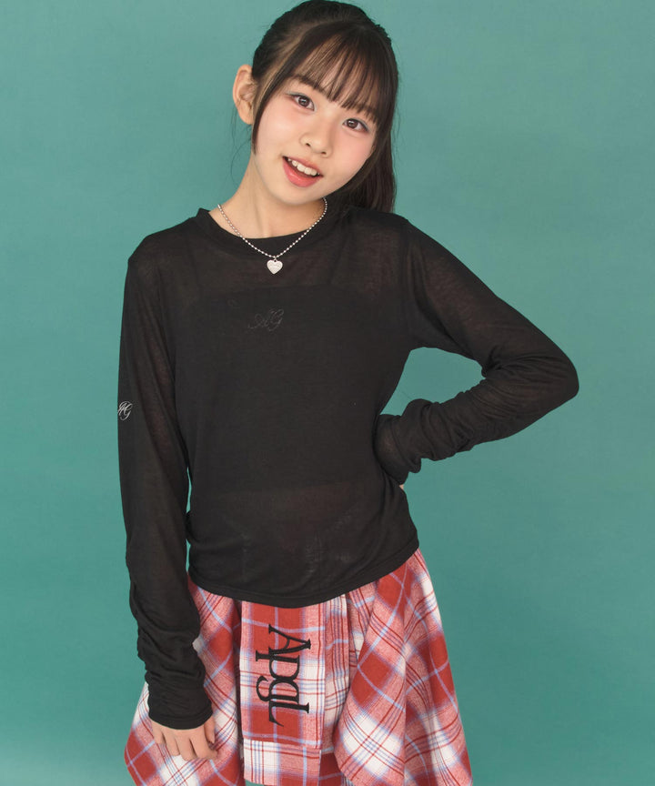 ブラック/140cm(XSサイズ着用)