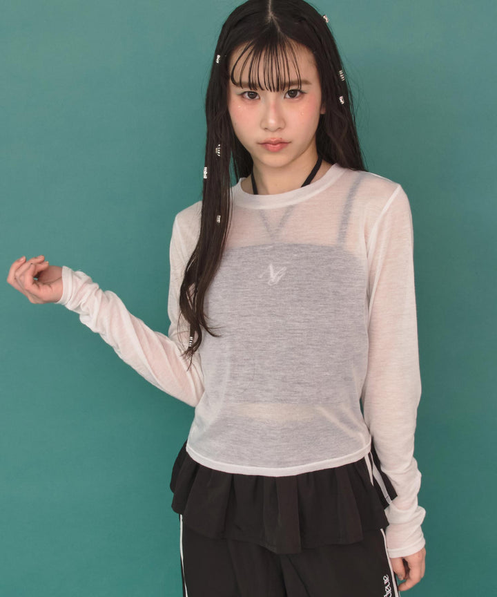 ホワイト/148cm(Sサイズ着用)