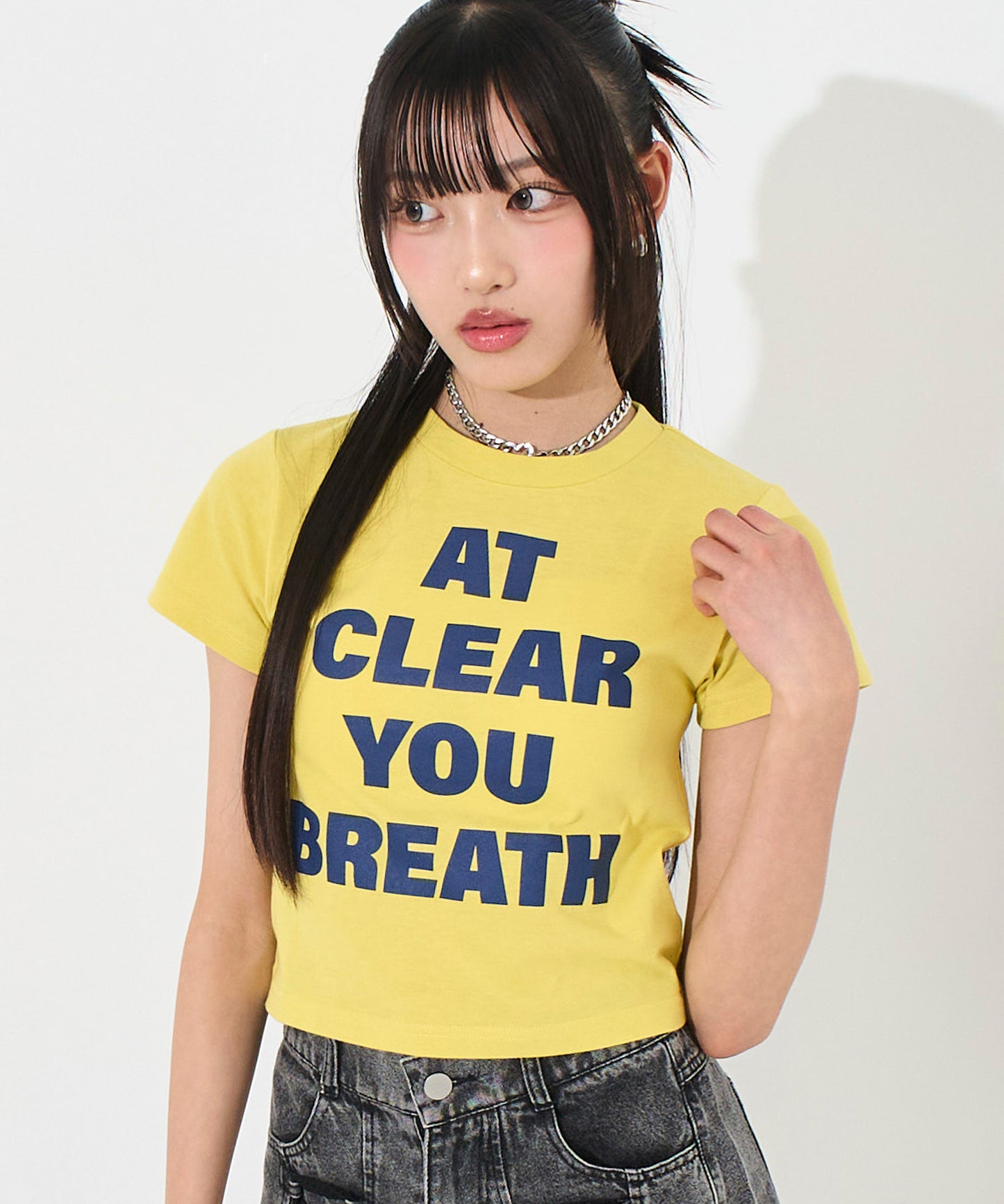 メッセージロゴ ミニ Tシャツ 913-7936