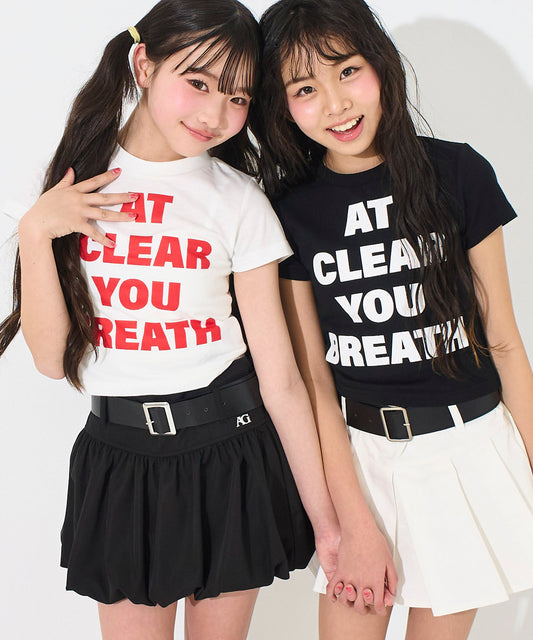 メッセージロゴ ミニ Tシャツ 913-7936