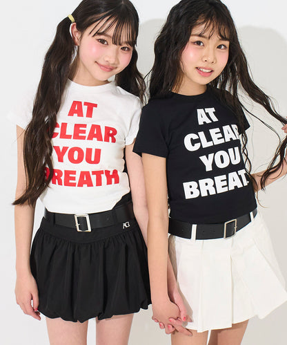 メッセージロゴ ミニ Tシャツ 913-7936