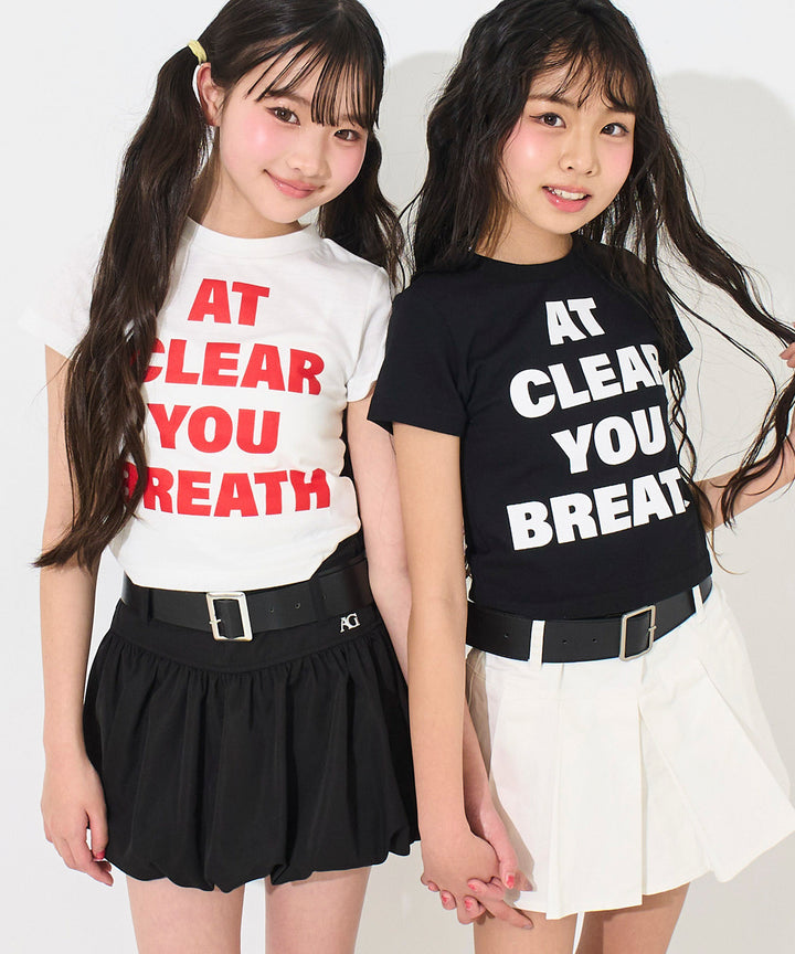 メッセージロゴ ミニ Tシャツ 913-7936