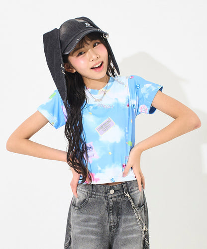 ブルー/145cm(Sサイズ着用)