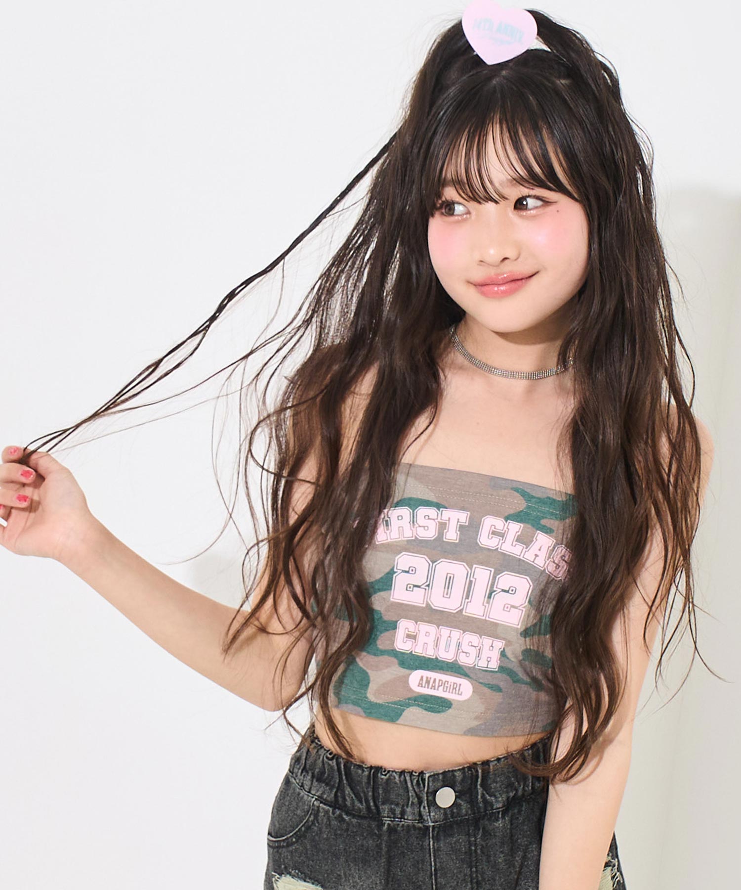 カーキ(XSサイズ着用/身長：約147cm)