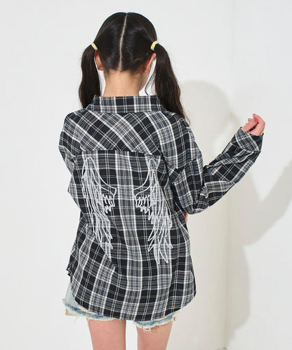ブラック(Sサイズ着用/身長：約145cm)
