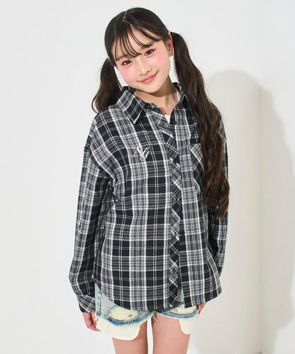 ブラック(Sサイズ着用/身長：約145cm)