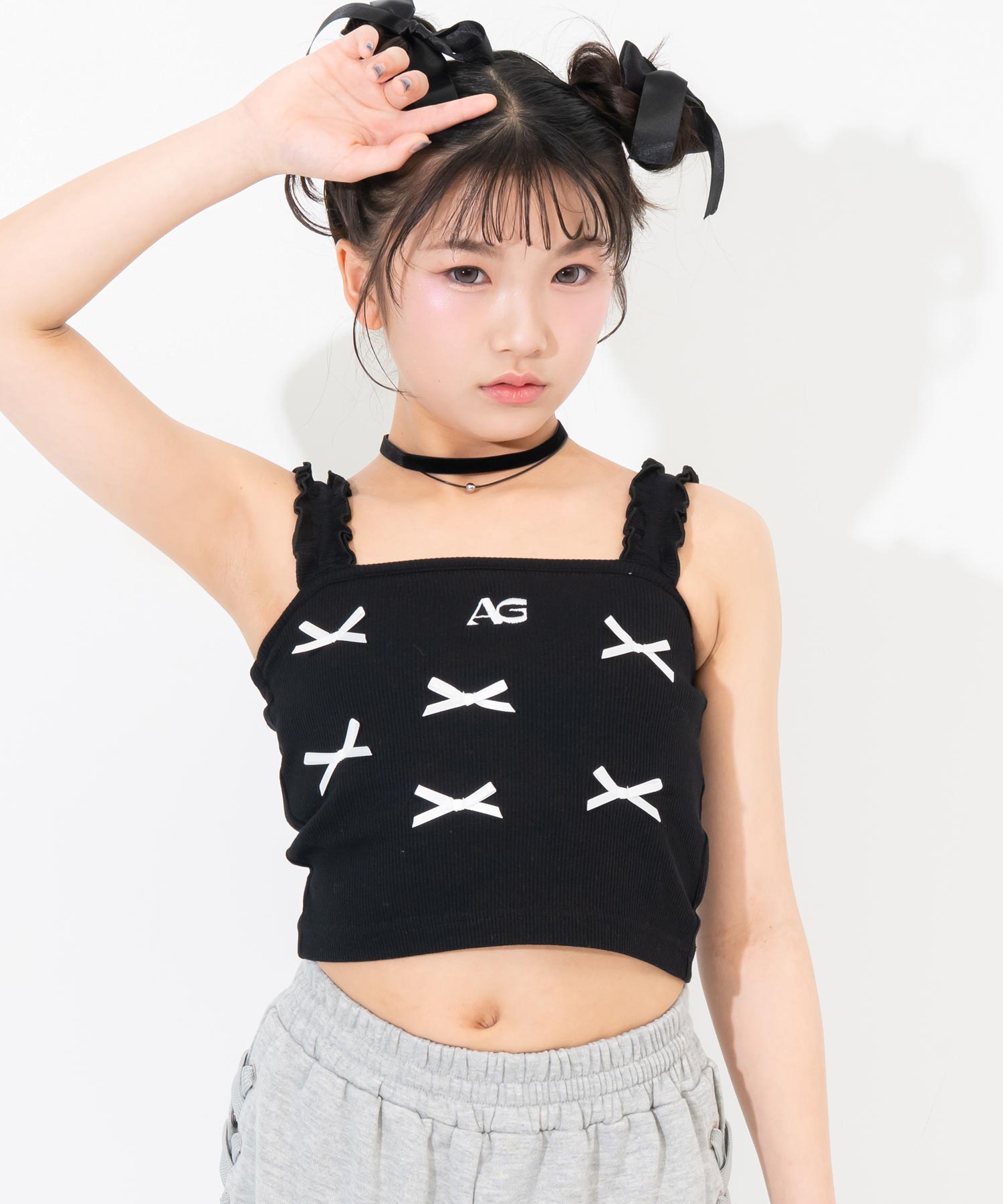 ランダムリボン パッド付キャミソール 913-7958 – ANAP オンラインショップ