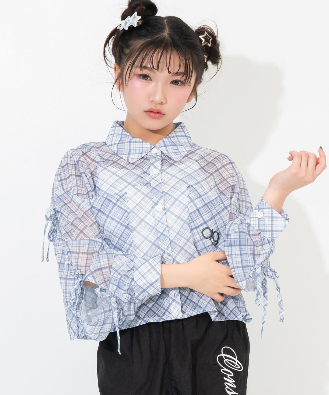 サックス(Sサイズ着用/身長：約140cm)