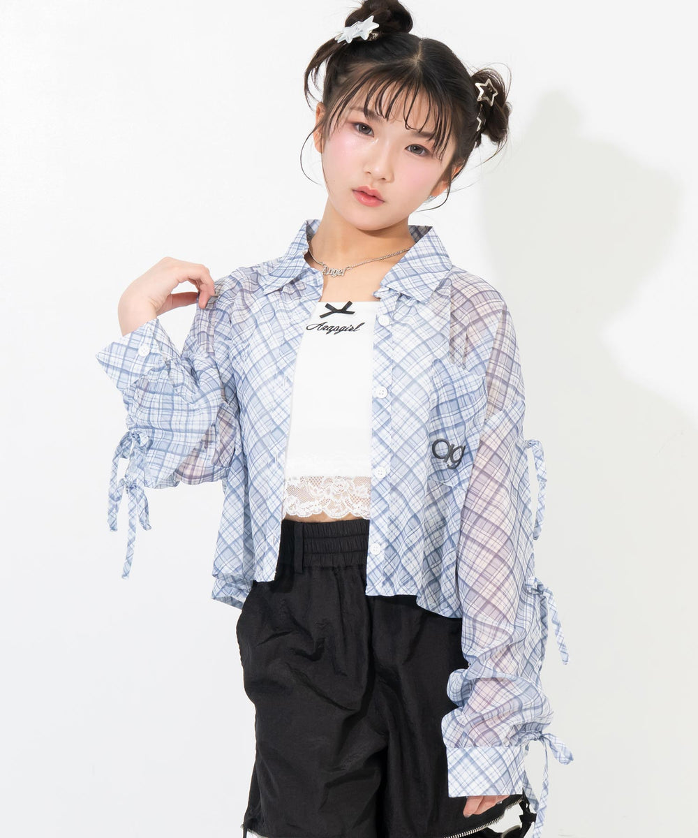 サックス(Sサイズ着用/身長：約140cm)