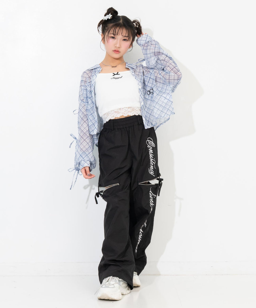 サックス(Sサイズ着用/身長：約140cm)