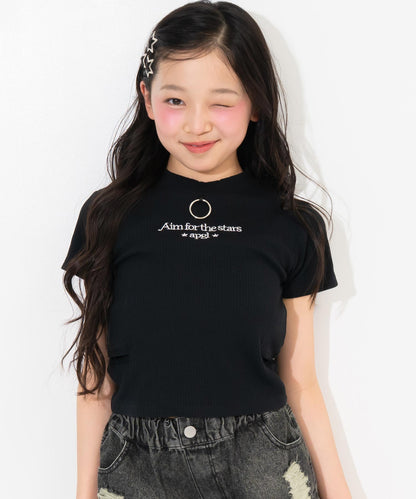 ブラック(Sサイズ着用/身長：約146cm)