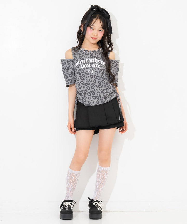 グレー(Sサイズ着用/身長：約146cm)