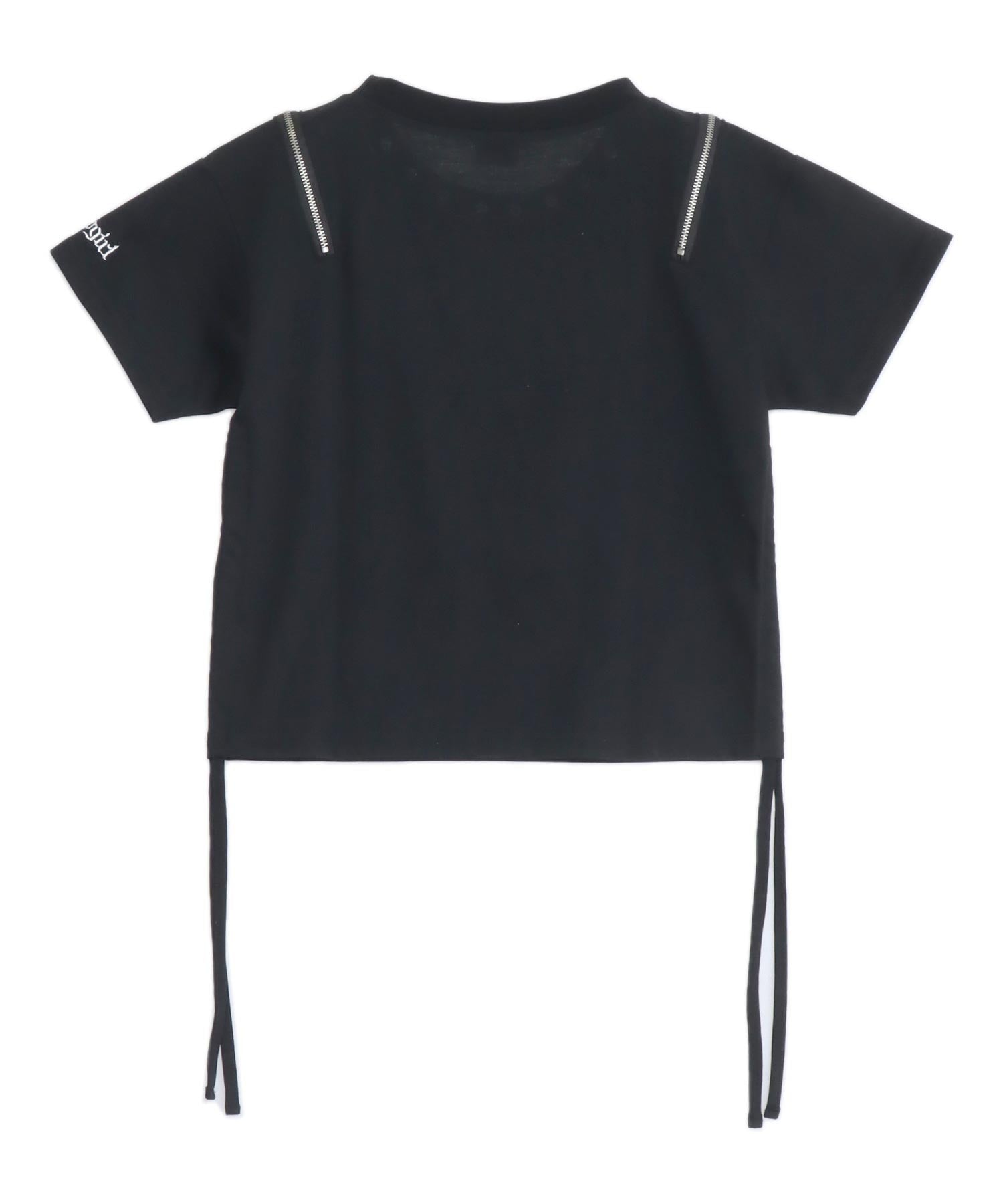 ハトメデザイン 肩ジップ Tシャツ トップス 913-7963 – ANAP