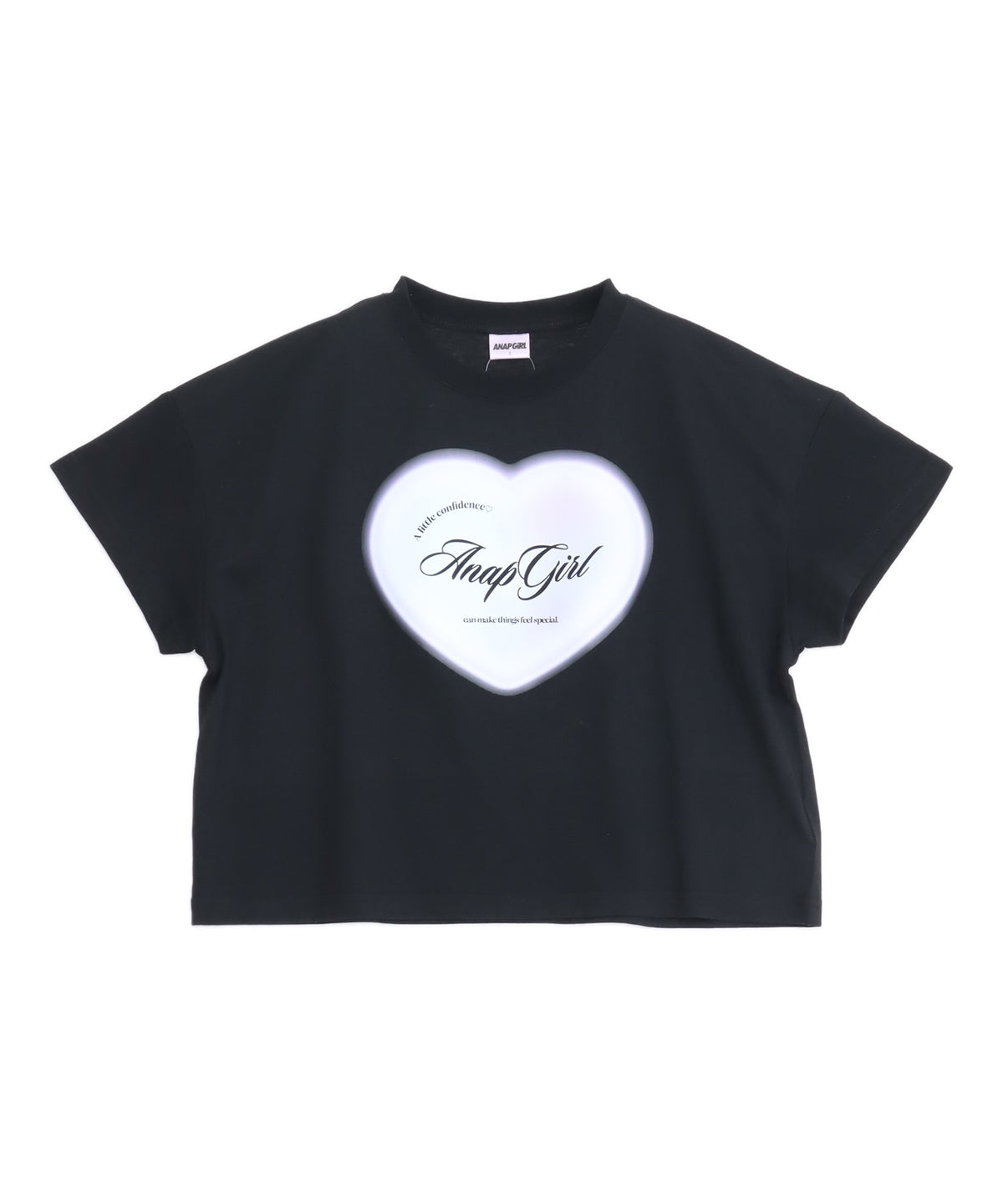 グラデーションハートプリント クロップドTシャツ 913-7967 – ANAP 