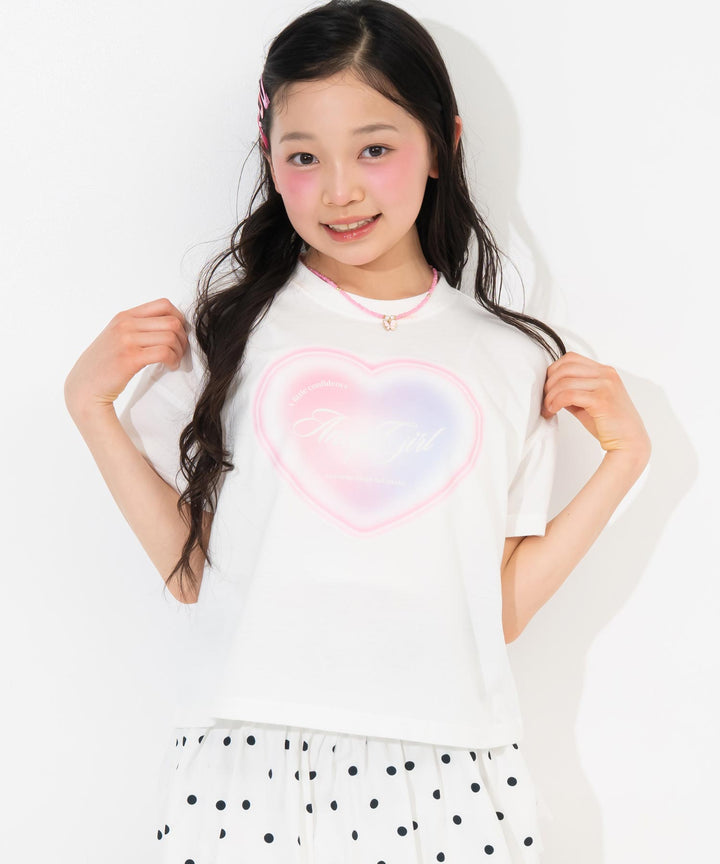 ホワイト(Sサイズ着用/身長：約146cm)