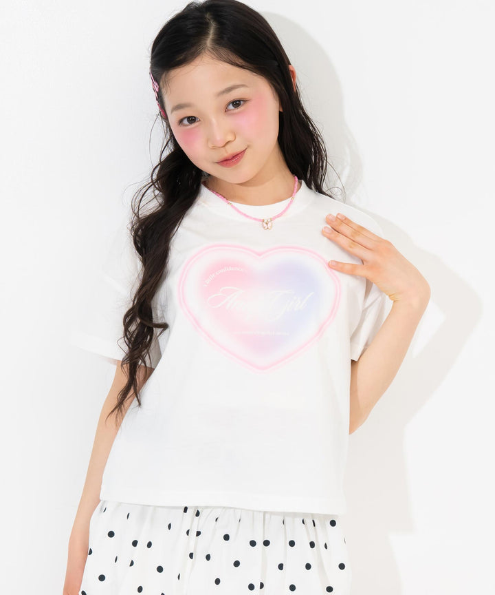 ホワイト(Sサイズ着用/身長：約146cm)