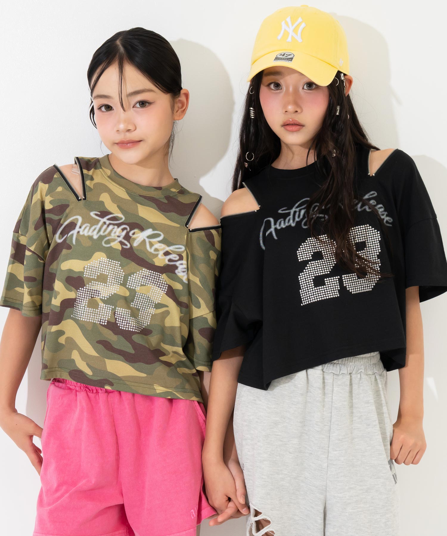 肩ジップ スタッズ ロゴTシャツ 913-7971 – ANAP オンラインショップ