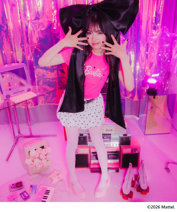 ピンク(Mサイズ着用/身長：約161cm)