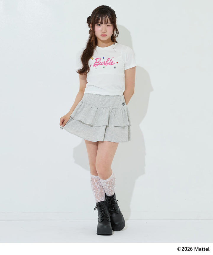ホワイト(Mサイズ着用/身長：約153cm)