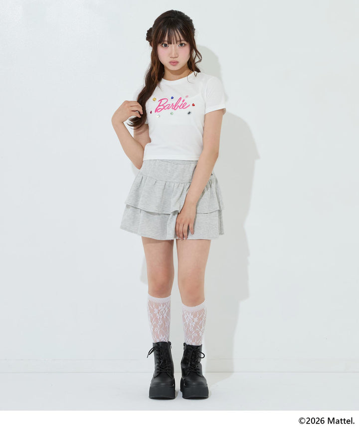 ホワイト(Mサイズ着用/身長：約153cm)