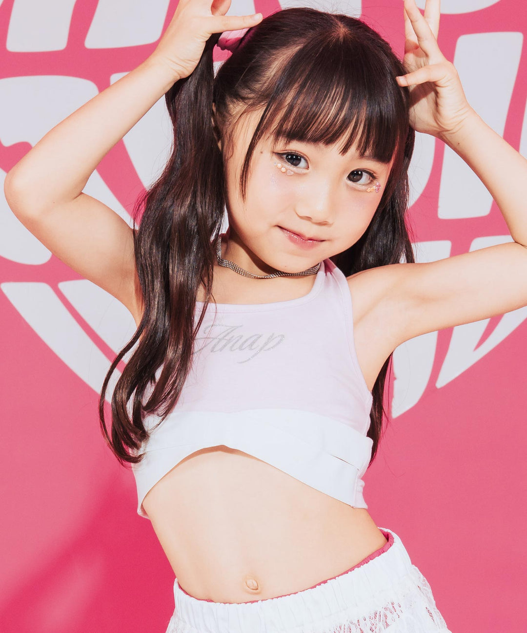 ライトピンク(120サイズ着用/身長：約116cm)