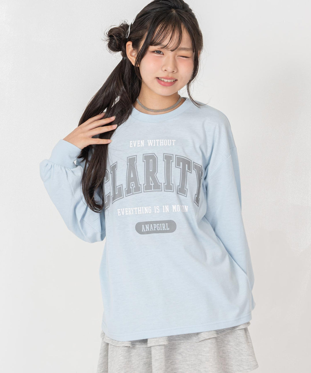 サックス(Sサイズ着用/身長：約147cm)