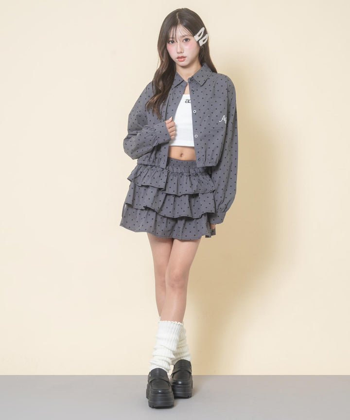 グレー(Mサイズ着用/身長：約156cm)