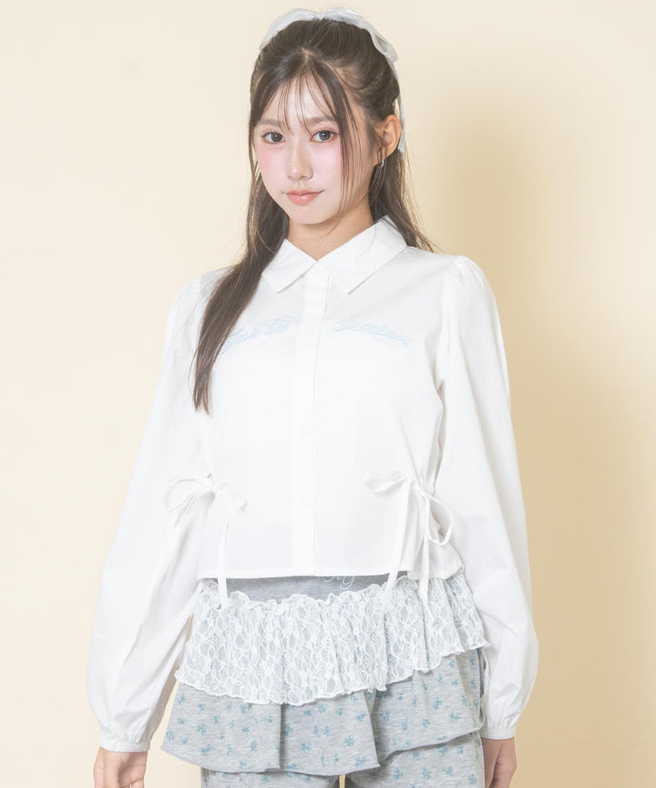 ホワイト(Mサイズ着用/身長：約156cm)