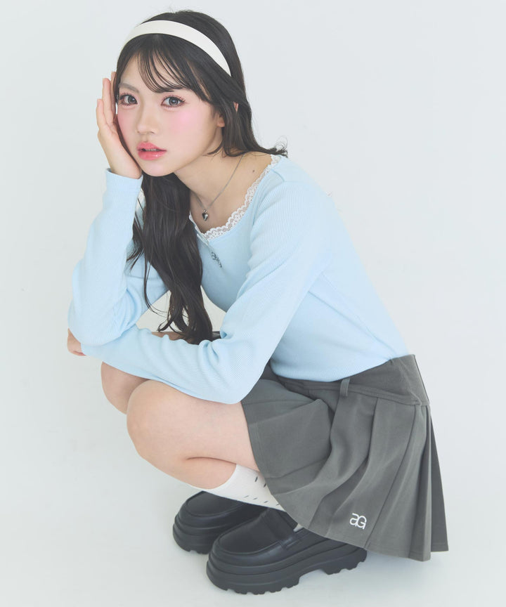サックス(Ｍサイズ着用/身長：約162cm)