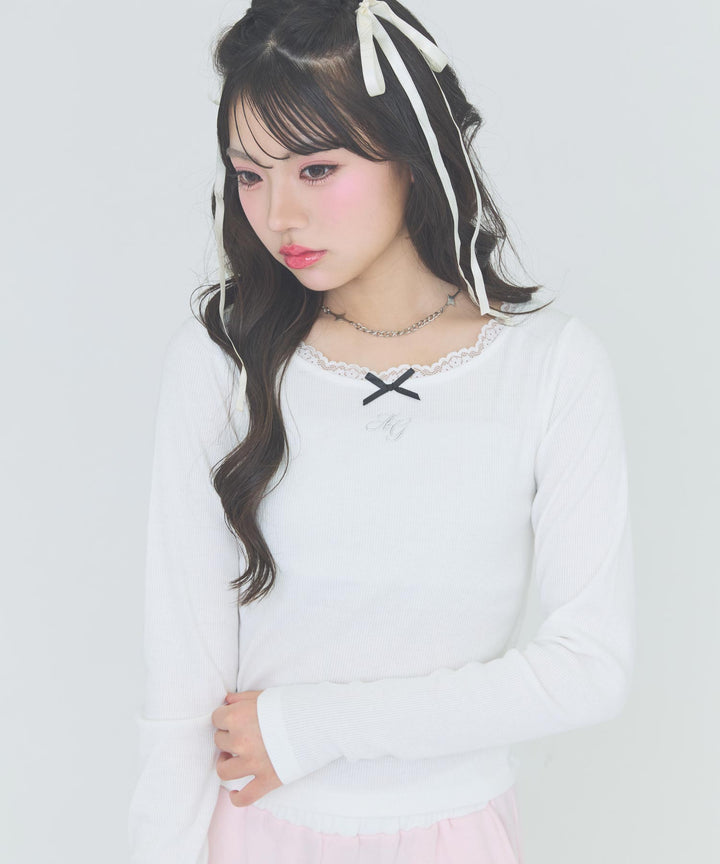 ホワイト(Ｍサイズ着用/身長：約162cm)