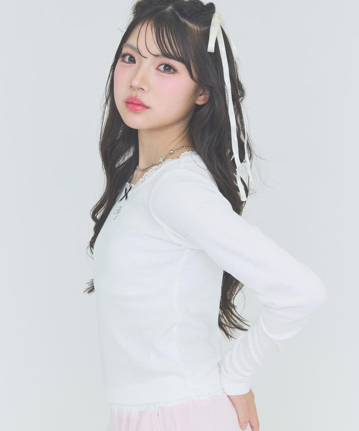 ホワイト(Ｍサイズ着用/身長：約162cm)