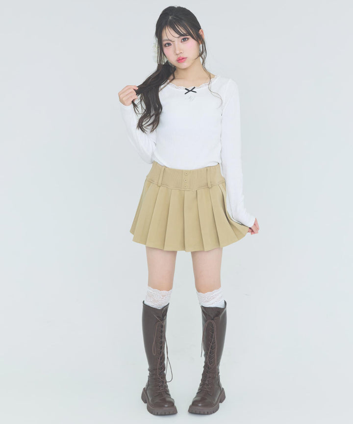 ホワイト(Ｍサイズ着用/身長：約162cm)