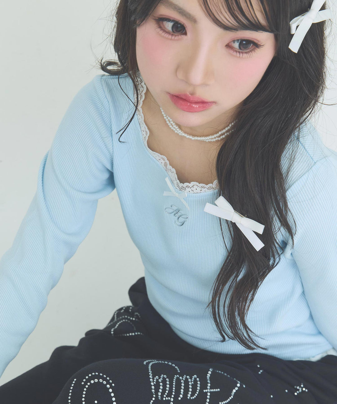 サックス(Ｍサイズ着用/身長：約162cm)