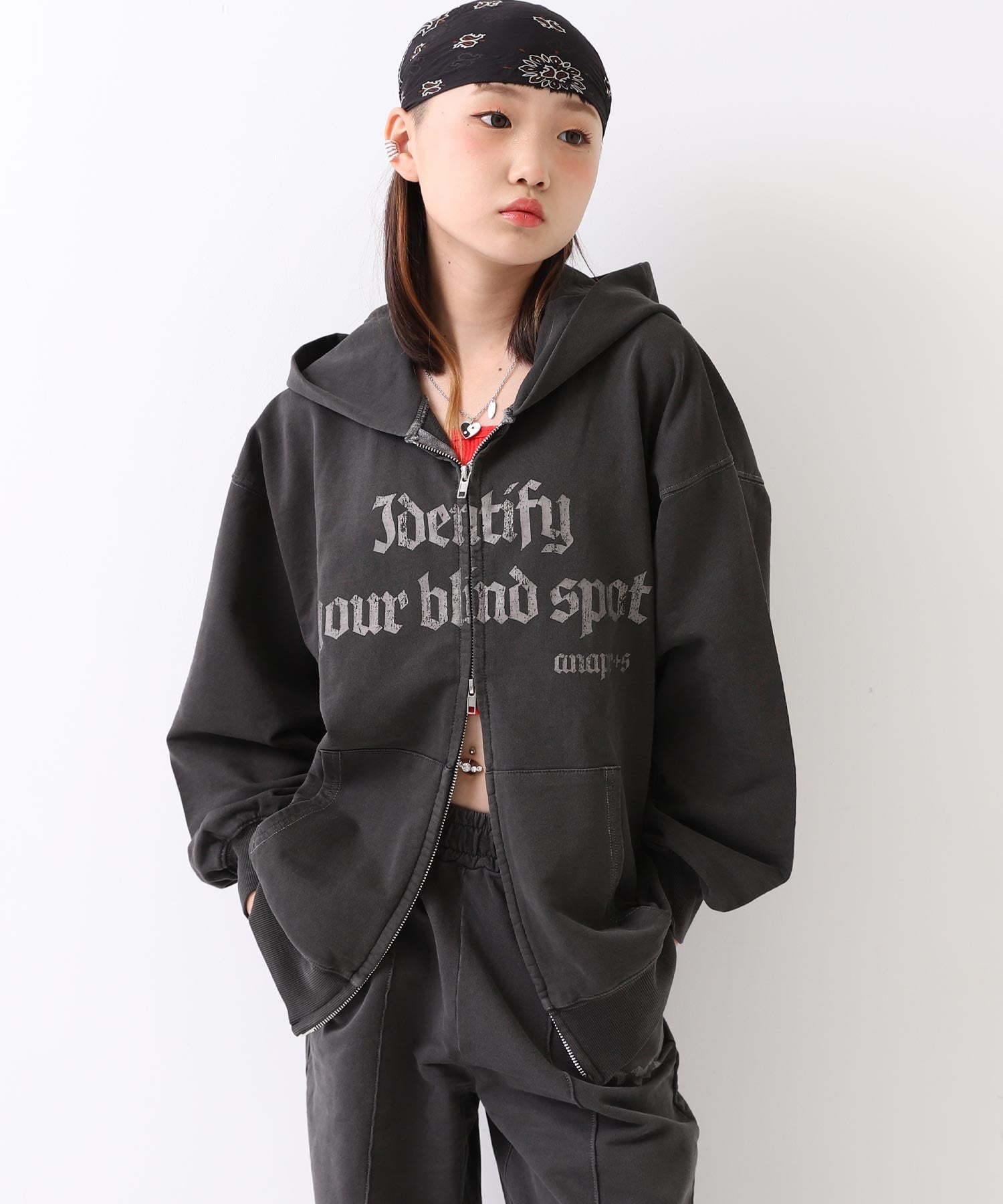 アッシュブラック/146cm(Sサイズ着用)